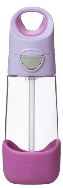 B.box lahev na pití s brčkem sugar plum 450 ml