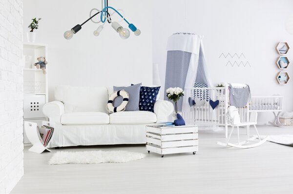 Light for home - Závěsné svítidlo 1001/4M4 MONDO, 4xE27/60W, šedá, černá, bílá, tyrkysová, 4xE27/60W, E27, šedá, černá, bílá, tyrkysová