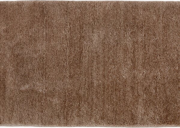 Goldea extra hustý koupelnový kobereček / wc předložka - kávová 60x100 cm 60 x 100 cm