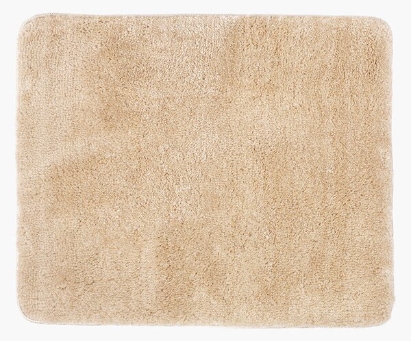 Goldea extra hustý koupelnový kobereček / wc předložka - béžová 50x60 cm 50 x 60 cm