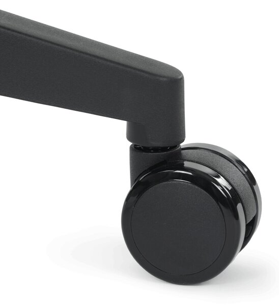 Ergonomická kancelářská židle VEBRUA - černá síťovina