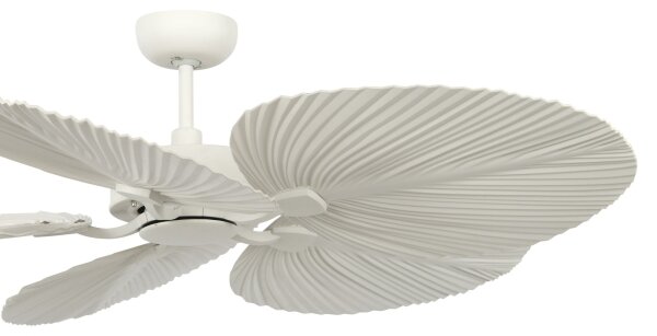 Lucci Air 21065449 - Stropní ventilátor BALI pr. 132 cm bílá/krémová + DO