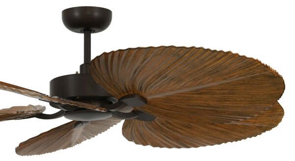 Lucci Air 21065549 - Stropní ventilátor BALI pr. 132 cm hnědá + dálkové ovládání