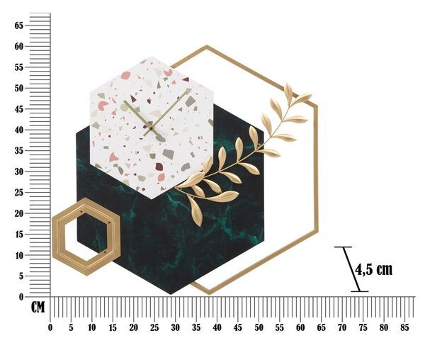 Nástěnné hodiny Mauro Ferretti Hexagon