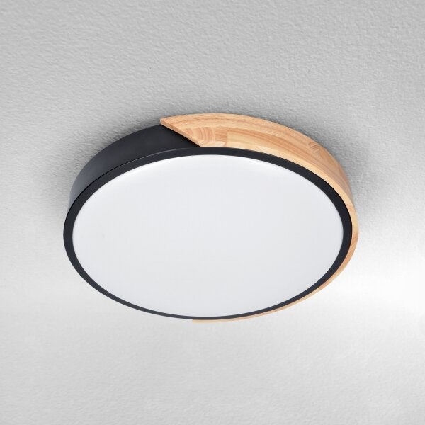 Brilagi - LED Stropní svítidlo PILANA LED/24W/230V dub pr. 30 cm
