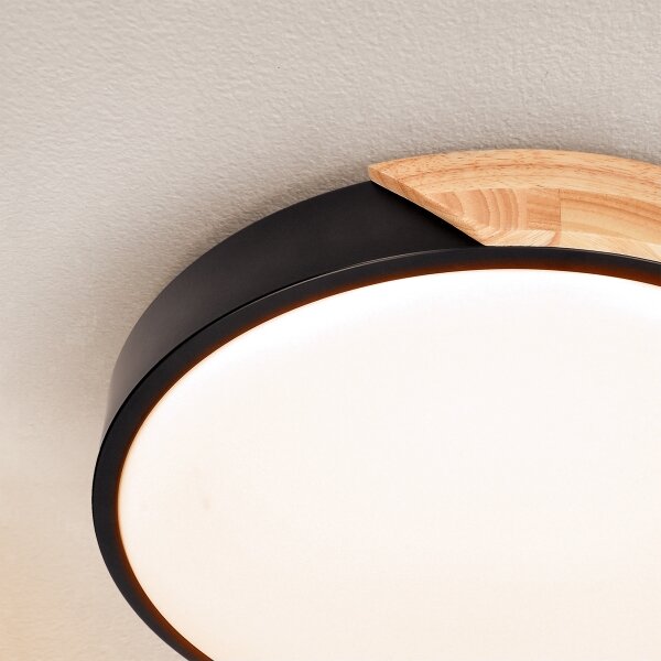 Brilagi - LED Stropní svítidlo PILANA LED/24W/230V dub pr. 30 cm