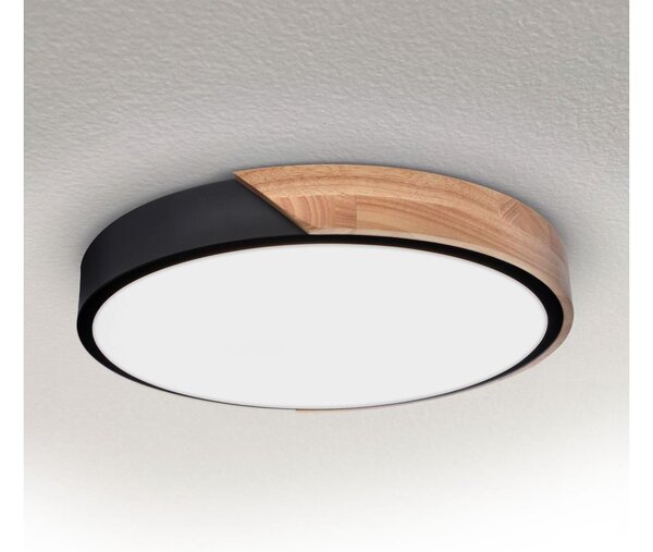Brilagi - LED Stropní svítidlo PILANA LED/24W/230V dub pr. 30 cm