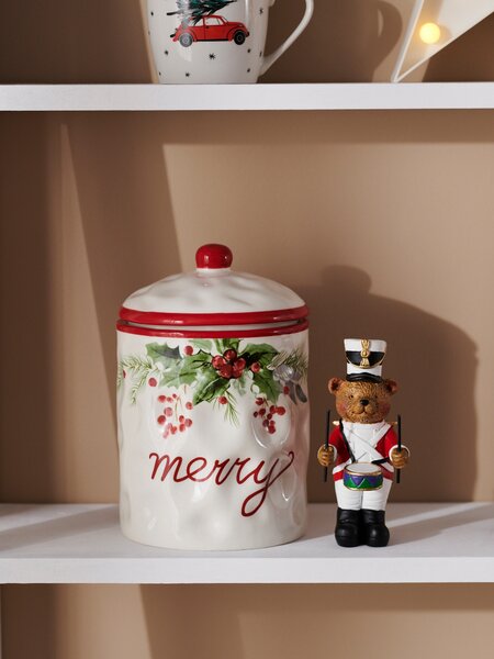 Sinsay - Úložný box s nápisem Merry - vícebarevná
