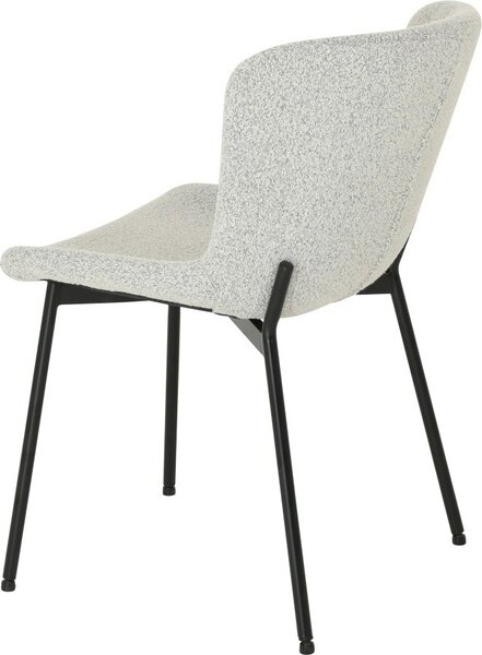 JakHomely židle sada 2 jídelních židlí béžové kuchyňské židle deco