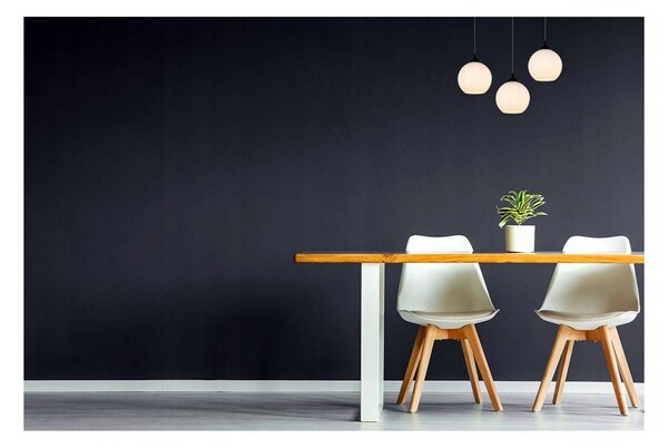 Light for home - Moderní závěsné svítidlo na lanku ELIZA 1987/1, 1x60W, E27, Černá