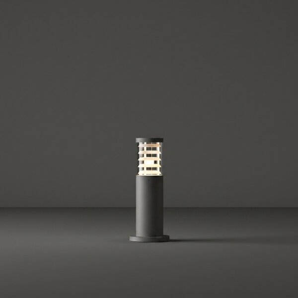 Ideal Lux - Venkovní lampa TRONCO 1xE27/42W/230V 40 cm IP65 antracit