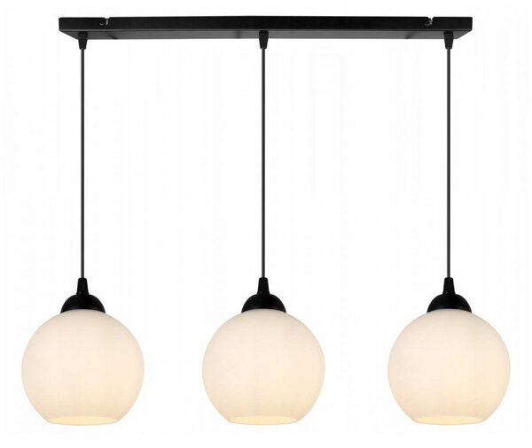 Light for home - Závěsné moderní světlo na liště ELIZA 1987/3, 3x60W, E27, Černá