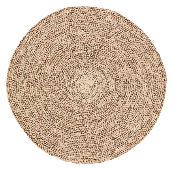 Kulaté prostírání Seagrass – set 2 ks C