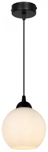 Light for home - Moderní závěsné svítidlo na lanku ELIZA 1987/1, 1x60W, E27, Černá
