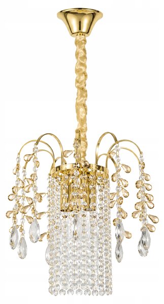 Závěsné svítidlo TOOLIGHT SWE090-CP 30cm ZLATÁ 3x patice E14