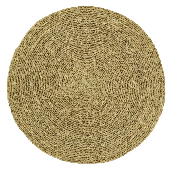 Kulaté prostírání Seagrass – set 2 ks C
