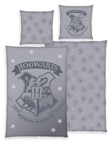 Herding Povlečení Harry Potter Silver 135x200/80x80cm