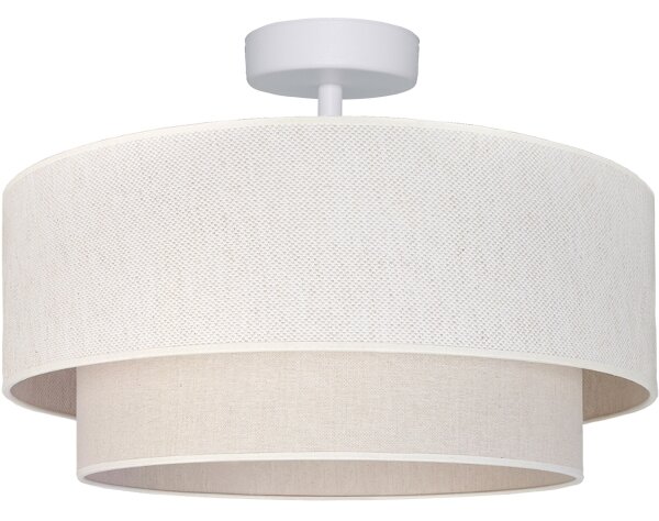 Brilagi - LED Přisazený lustr BOHO ECO 1xE27/10W/230V pr. 40 cm krémová
