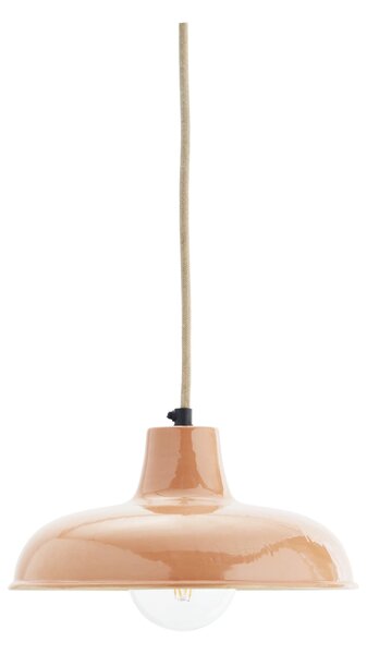 Smaltovaná stropní lampa Orange
