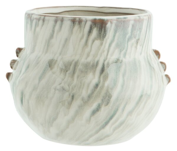 Keramický obal na květiny Off White 15 cm