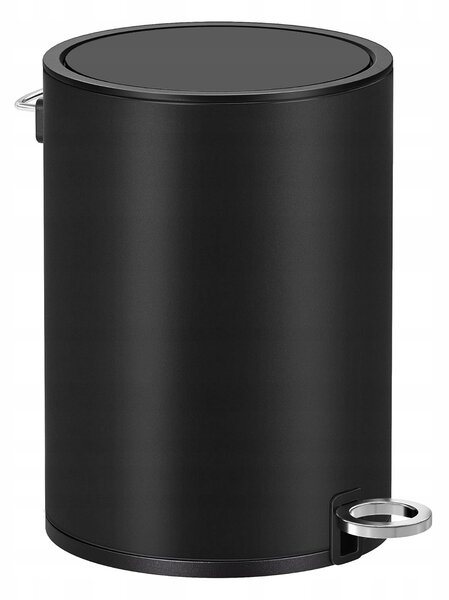 SONGMICS odpadkový koš s víkem, 3l, černý