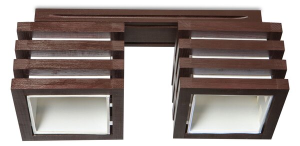 Light for home - Lustr přisazený ke stropu 18602 "HOUSTON", 2x40W, E27, Wenghe