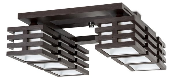 Light for home - Lustr přisazený ke stropu 11506 "HOUSTON", 6x40W, E27, Wenghe