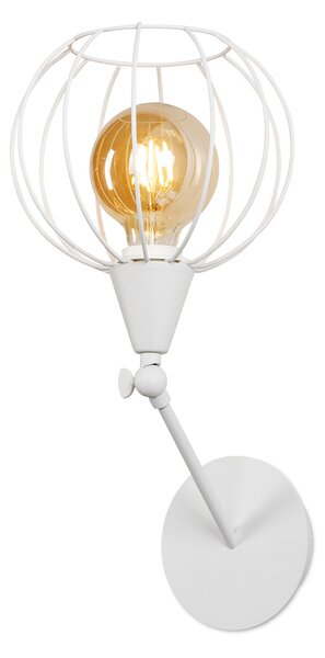 Light for home - Nástěnné svítidlo 40511 "MATRIX", 1x60W, E27, Bílá