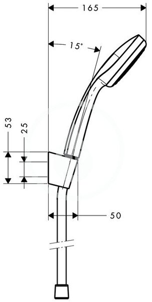 Nástěnný Sprchový set Hansgrohe Croma 100