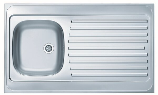 Alveus Classic ocelový dřez 100x60 cm ocel 1108745
