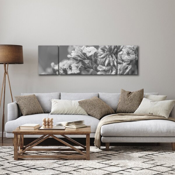 Obraz - Sušené květy (170x50 cm)