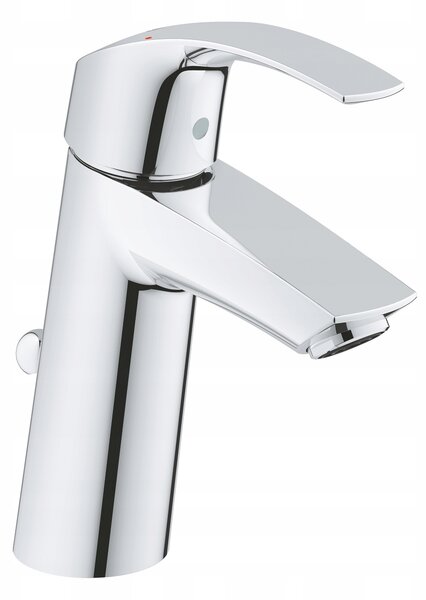 Umyvadlová baterie stojánková Grohe Eurosmart New stříbrná