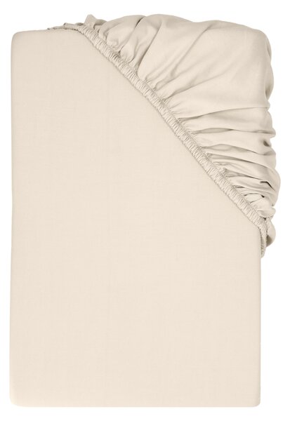 Livarno® Saténové napínací prostěradlo, 90–100 x 200 cm (béžová) (100399461002)