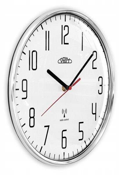 Nástěnné hodiny Prim Radio Mavis E01P.4452.7100 30 cm ovládané rádiovou vlnou