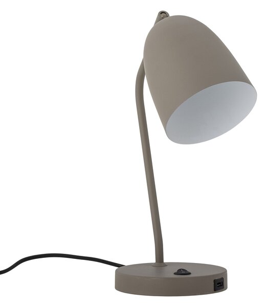 Stolní LED lampa Lemar Grey Metal