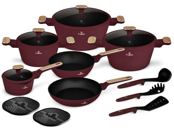 Sada nádobí s titanovým povrchem 15 ks Leonardo Nordic Collection