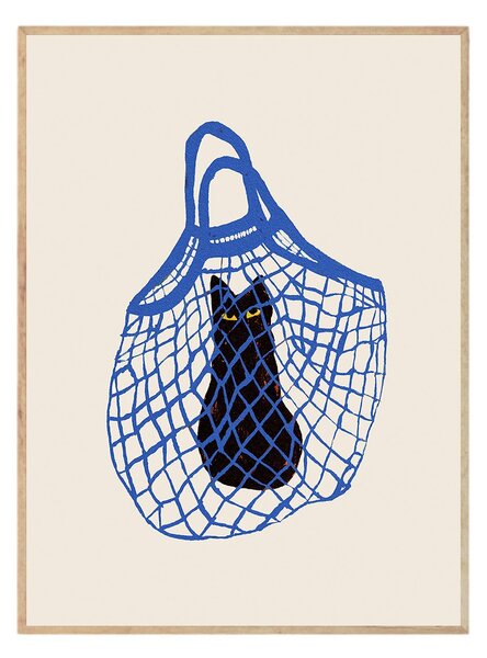 THE POSTER CLUB Plakát The Cat’s In The Bag, Chloe Purpero Johnson, 40 x 50