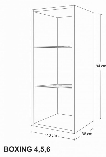Moderní obývací sestava BRADT 10 - bílá