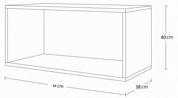 Moderní obývací sestava BRADT 10 - bílá