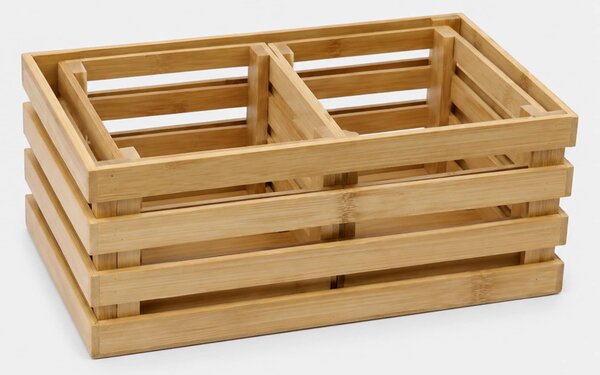 Sinsay - Úložné boxy 3 ks - béžová
