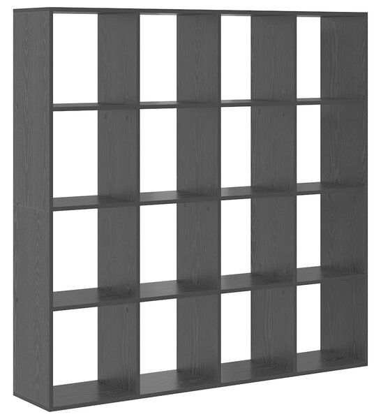 Knihovna 16 úrovní 137,5 x 29 x 137,5 cm Kompozitní dřevo 3388357