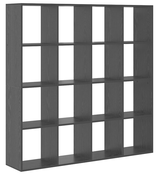 Knihovna 16 úrovní 137,5 x 29 x 137,5 cm Kompozitní dřevo 3388357