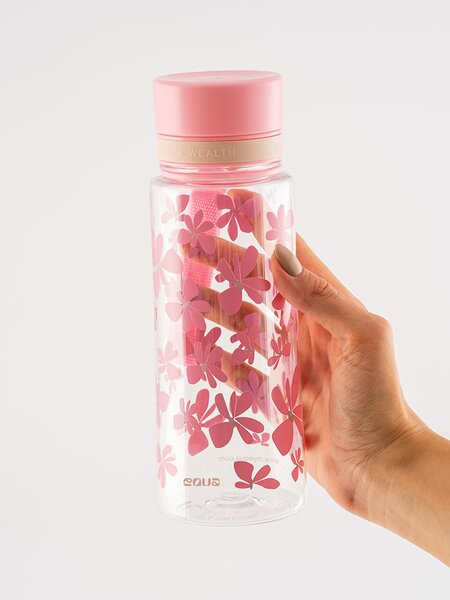 Plastová BPA free lahev z tritanu EQUA Think Pink 600 ml
