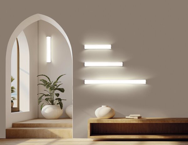 ACB Iluminacion Nástěnné LED svítidlo ALDO, 83 cm, 32W, CRI90, IP44, CCT switch 3000-4000K