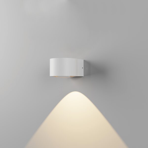 ACB Iluminacion Nástěnné LED svítidlo ANIA, ⌀ 107 mm, 1x6W, CRI80, IP65 Barva: Bílá