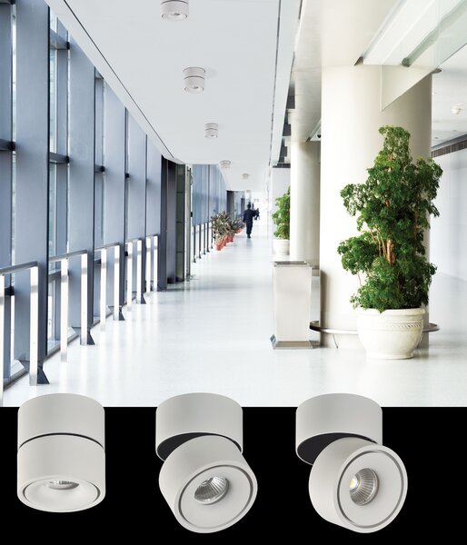 ACB Iluminacion Zapuštěné LED bodové svítidlo APEX, ⌀ 10 cm, 13W, CRI90 Barva: Bílá, Stmívání, řízení: TRIAC