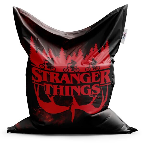 Sablio Sedací vak Classic Stranger Things Red - 150x100 cm