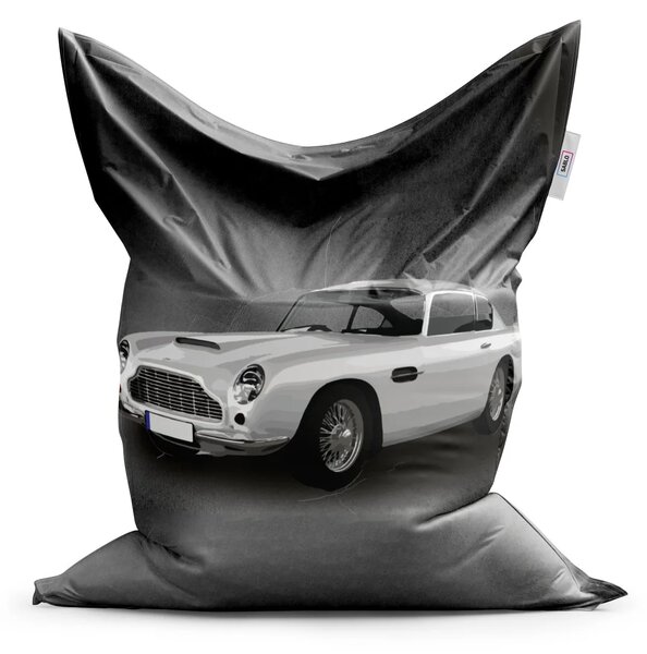Sablio Sedací vak Aston Martin Tmavé pozadí - 150x100 cm