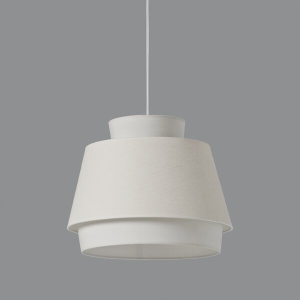 ACB Iluminacion Závěsné svítidlo ASPEN, ⌀ 45 cm, 1xE27 15W Barva: Zelená, Barva montury: Bílá