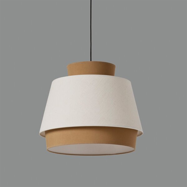 ACB Iluminacion Závěsné svítidlo ASPEN, ⌀ 45 cm, 1xE27 15W Barva: Zelená, Barva montury: Bílá